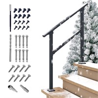 CR Fence & Rail Hand Rails For Outdoor Steps, 3 St
