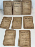 Original 1800s Business Cards
3 INCH