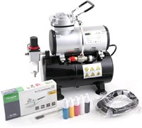 Timbertech Airbrush Compressor Kit AS-186K Profess