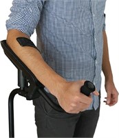 KMINA PRO - Forearm Crutches for Adults (x1 Unit,