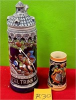 11 - LOT OF 2 COLLECTIBLE STEINS (R30)
