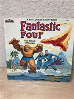 Scarce 1984 Fantastic Four Storybook the Island