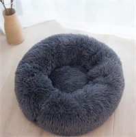 SMALL Dog Bed, Donut Cat Bed, Fluffy Calming