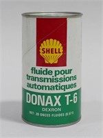 SHELL DONAX AUTOMATIC TRANSMISSION FLUID CAN