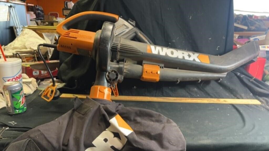 Worx 12 amp blower vacuum