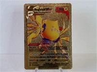 Rare Pokemon Gold Foil Regieleki Vmax