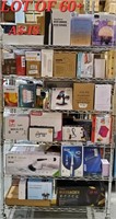 LOT OF 60+ - Various Untested Customer Returns of