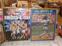 USA Team, Ken Griffey, JR. posters framed