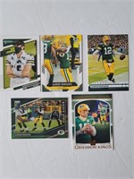 Aaron Rodgers 5 Card Lot
