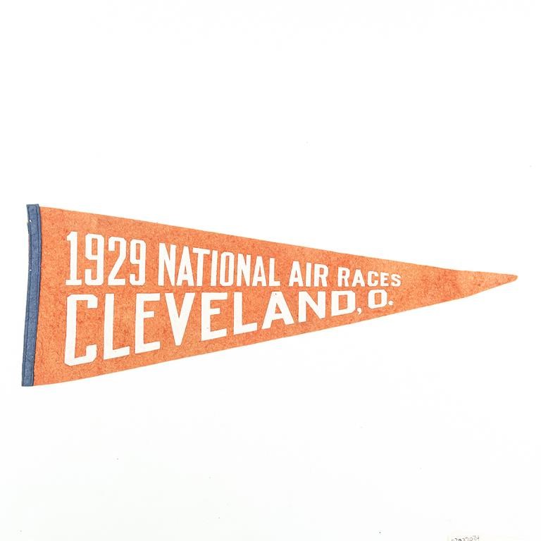 1929 National Air Races Cleveland Ohio Pennant