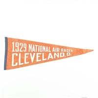 1929 National Air Races Cleveland Ohio Pennant