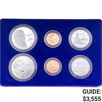 1993 Bill of Rights Commem. Coin set [6 coins]