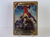 Rare Pokemon Gold Foil Garchomp V