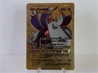 Rare Pokemon Gold Foil Toxapex Gx