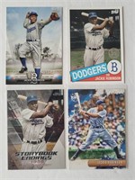 Jackie Robinson Lot of 4 Cards