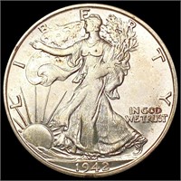 1942-S Walking Liberty Half Dollar CLOSELY