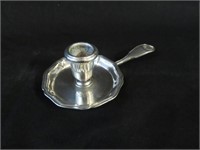 A Christofle  Vendome Silver Plate Chamber Stick