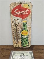 Squirt Soda Pop Advertising Thermometer