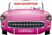 $9  Pink Cars Convertible Photo Booth Props