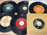 Original 1950s rhythm And Blues 45 RPM Records