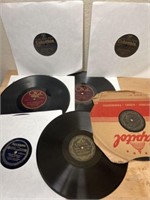 Large Lot Pre War Jazz and Country 78 RPM Records