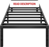 $44  14 Black Metal Twin Bed Frame  Easy Assembly