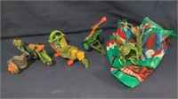 (4) Teenage Mutant Ninja Turtles Vehicles