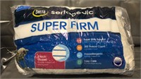 Sertapedic Super Firm Bed Pillow, Standard/qn