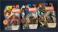 (3) New Old Stock Marvel Universe Action Figures