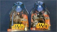 Star Wars III Anakin & Darth Vader Action Figures