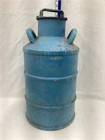 Railroad Water/Oil Painted Can, Bottom Rusted, 20