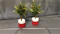 Mini Christmas Tree With Red Berries