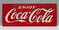 ENJOY COCA-COLA ADVERTISING SIGN