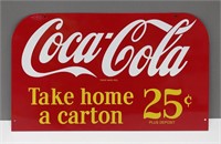 COCA-COLA DISPLAY TOPPER ADVERTISING SIGN