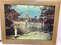 Helm’s Products Lighted Pheasant Hunting Scene