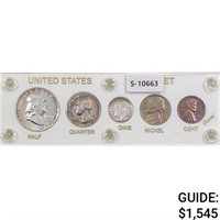 1950 US Proof Mint Set [5 Coins]