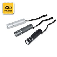 $10  Defiant 225 Lumens Aluminum Flashlight (3-Pac