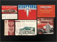 Chevrolet Sales Brochures and Owners Manual