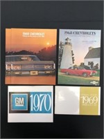 1968-1970 Chevrolet Sales Brochures