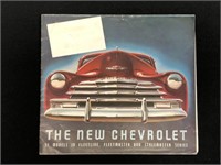 Chevrolet Fleetline Model Sales Brochures