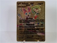 Pokemon Card Rare Gold Gardevoir & Sylveon Gx