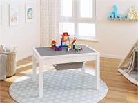 $150  UTEX 2-in-1 Activity Table  White