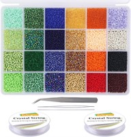 $10  EuTengHao 14400pcs Glass Beads  Jewelry Kit