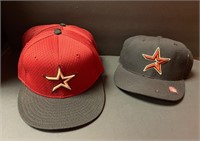 5 Houston Astros Fitted Licensed Hats