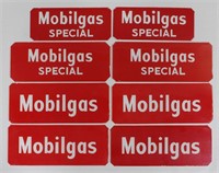 MOBILGAS PUMP ADVERTISING GLASS INSERTS (8)