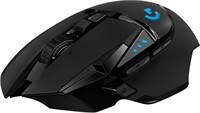 $120  Logitech G502 Wireless Gaming Mouse - Black