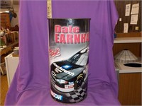 Dale Earnhardt metal trash can