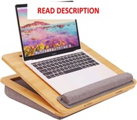 $50  Adjustable Bamboo Laptop Desk  Bed Tray