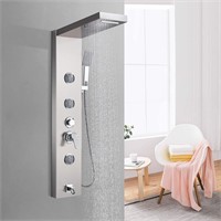 Multi-Function Shower Panel Tower System