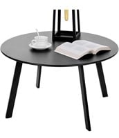 Coffee Table Weather Resistant Outdoor Table(BLK)
